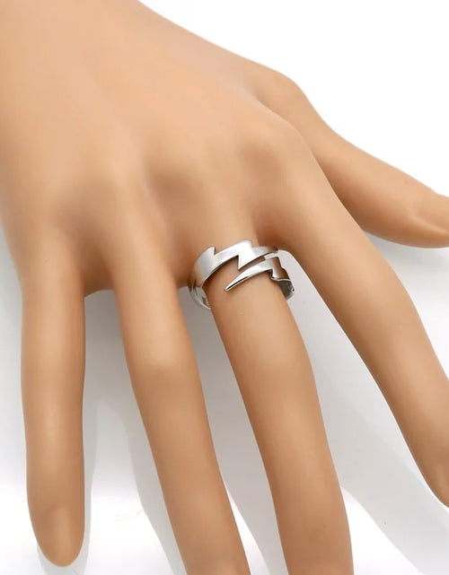 Load image into Gallery viewer, Tiny Lightning Ring: Modern Vintage Jewelry for Women
