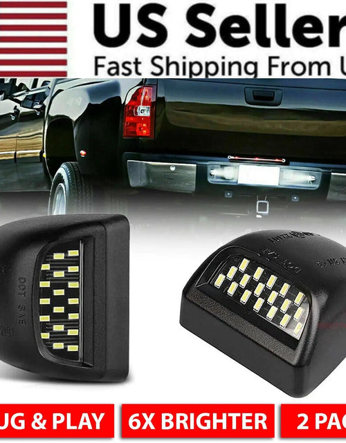 Load image into Gallery viewer, For Chevy Silverado Avalanche 1999-2013 BRIGHT SMD LED License Plate Lights Lamp
