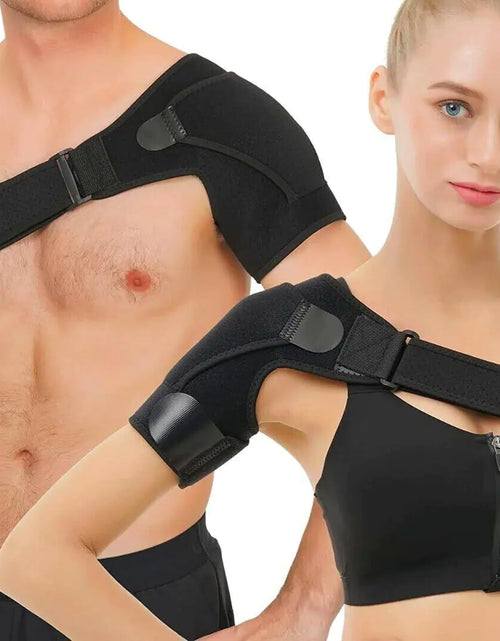 Load image into Gallery viewer, Shoulder Brace Support Compression Sleeve Torn Rotator Cuff AC Joint Pain Relief
