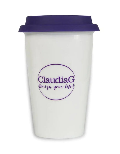 Load image into Gallery viewer, ClaudiaG Ceramic Travel Mug
