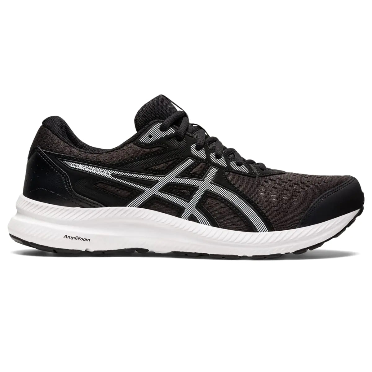 ASICS Men's Gel-Contend 8 Running Shoes 8.5 X-Wide Black/White