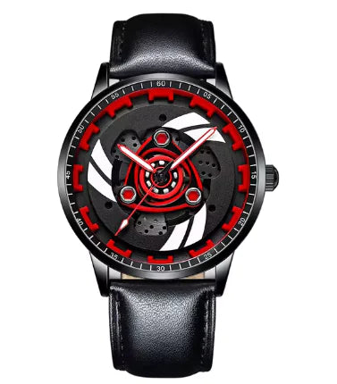 Load image into Gallery viewer, 3D Spinning Motorcycle Engine Watch
