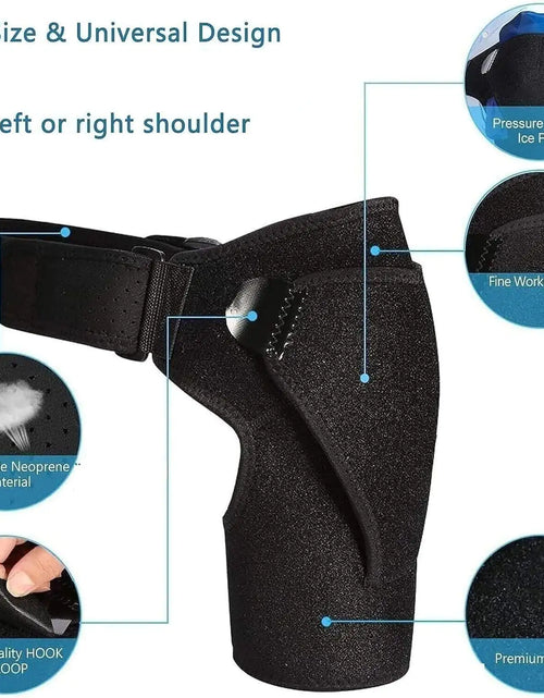 Load image into Gallery viewer, Shoulder Brace Support Compression Sleeve Torn Rotator Cuff AC Joint Pain Relief
