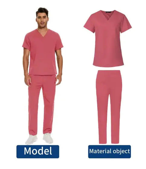 Load image into Gallery viewer, Men&#39;s V-Neck Medical Uniform
