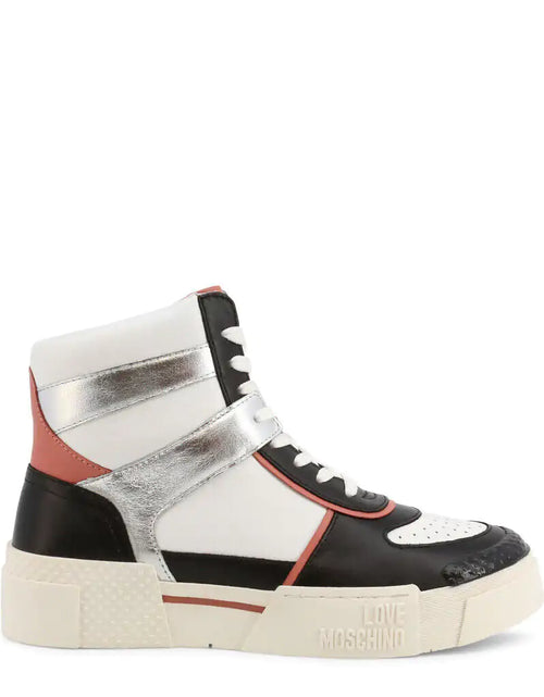 Load image into Gallery viewer, Silver High Top Sneakers
