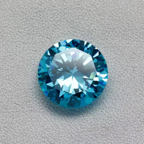 Shallow Blue Zircon