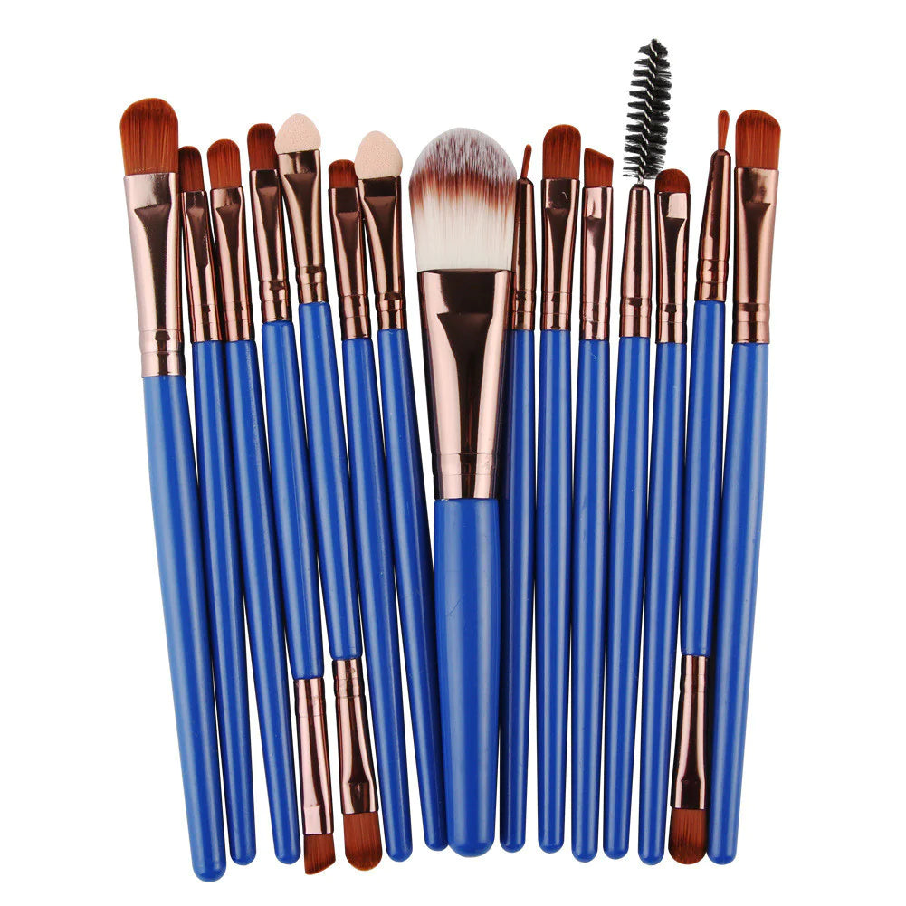 15 Pieces Makeup Brush Set