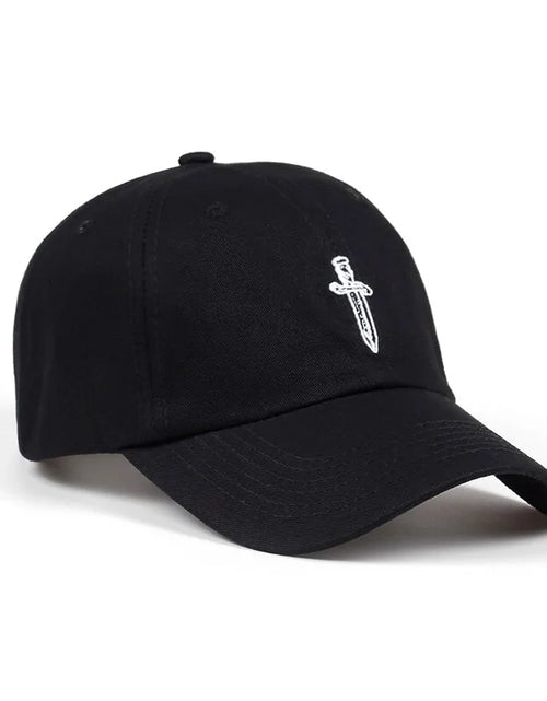 Load image into Gallery viewer, Cotton Baseball Cap Sword Embroidery Trucker Hats
