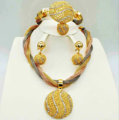 Load image into Gallery viewer, Dubai African Gold Jewelry
