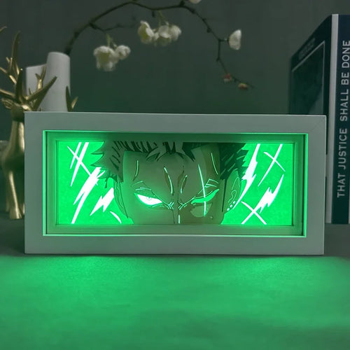 Load image into Gallery viewer, Uchiha Itachi Paper Carving 3D Anime Lamp
