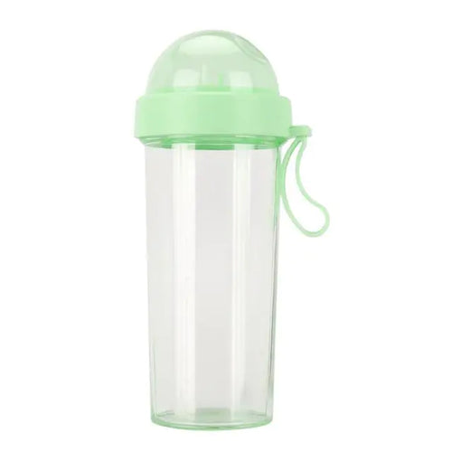 Load image into Gallery viewer, Drinking Cup Double Straw Water Bottle
