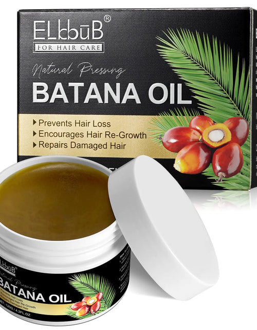 Load image into Gallery viewer, Raw Batana Oil for Hair Growth and Repair -100% Pure, Unrefined Oil from Honduran Rainforests Prevent Hair Loss and Enhances Hair Thickness in Men &amp; Women 4.2 Fl Oz (Pack of 1)
