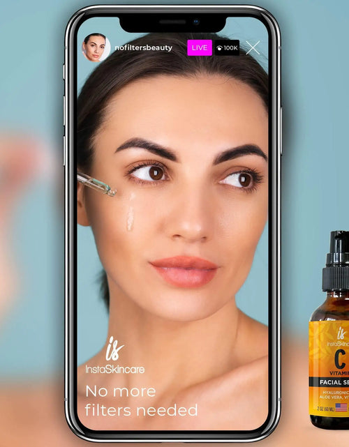 Load image into Gallery viewer, Vitamin C Serum for Face with Hyaluronic Acid Vitamin E Anti Aging Big Size 2 Oz
