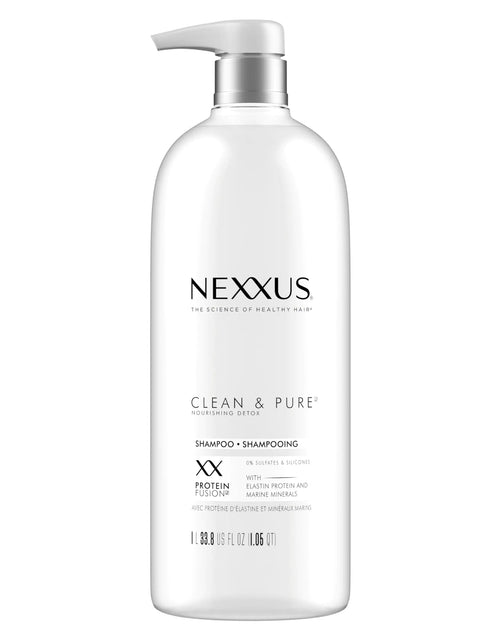 Load image into Gallery viewer, Nexxus Clean and Pure Clarifying Shampoo, With ProteinFusion, Nourished Hair Care Silicone, Dye And Paraben Free 33.8 oz
