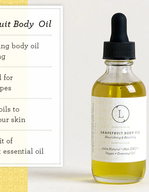 Load image into Gallery viewer, Moisturizing set with Grapefruit body oil and Body scrub
