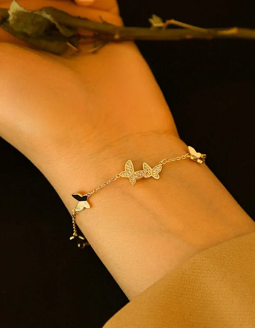 Load image into Gallery viewer, Butterfly Bracelet Women Jewelry
