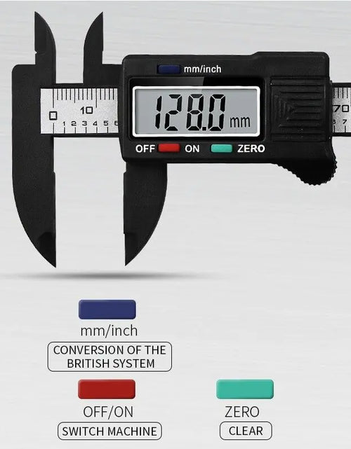 Load image into Gallery viewer, 6&quot; 150mm Digital Caliper Micrometer LCD Gauge Vernier Electronic Measuring Ruler
