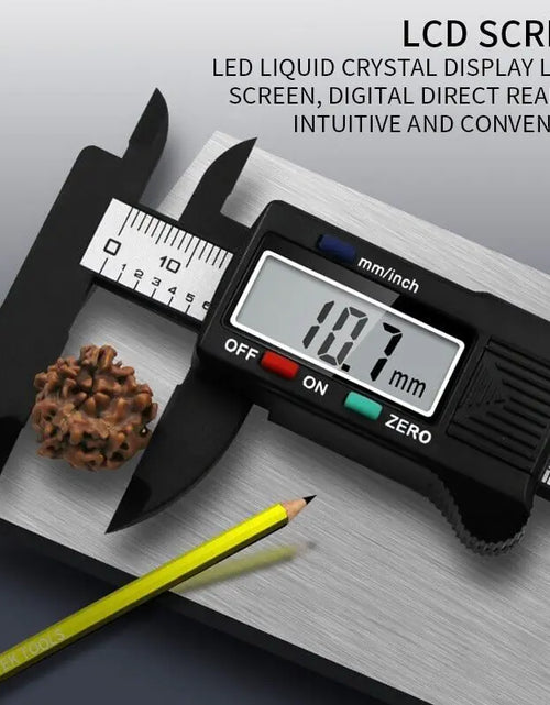 Load image into Gallery viewer, 6&quot; 150mm Digital Caliper Micrometer LCD Gauge Vernier Electronic Measuring Ruler
