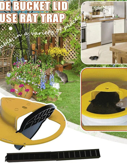 Load image into Gallery viewer, Mouse Rat Trap Flip &amp; Slide Mouse Trap Bucket Catcher Mousetrap Slide Bucket Lid
