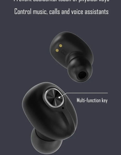 Load image into Gallery viewer, TWS Bluetooth Earbuds Waterproof Bluetooth 5.1 Headset Noise Cancelling Wireless
