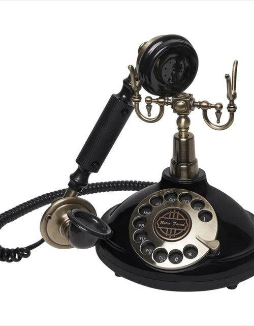 Load image into Gallery viewer, Retro Antique Telephone with Message Recording and Rotating Design
