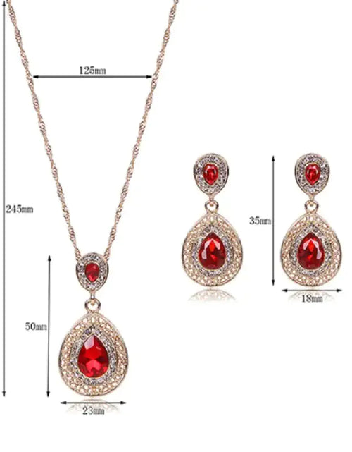 Load image into Gallery viewer, Blue Lans Jewelry Set
