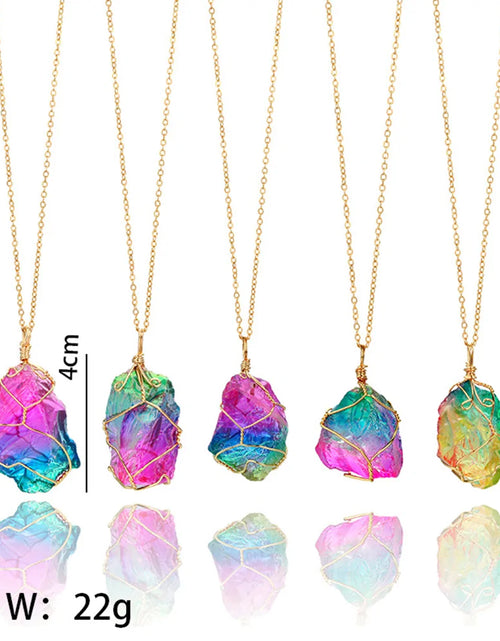 Load image into Gallery viewer, Mood Changing Stone Necklace
