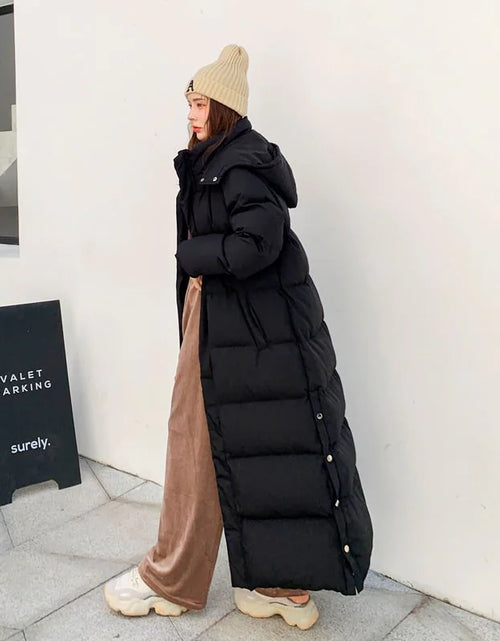 Load image into Gallery viewer, Quilted Hooded Puffer Coat
