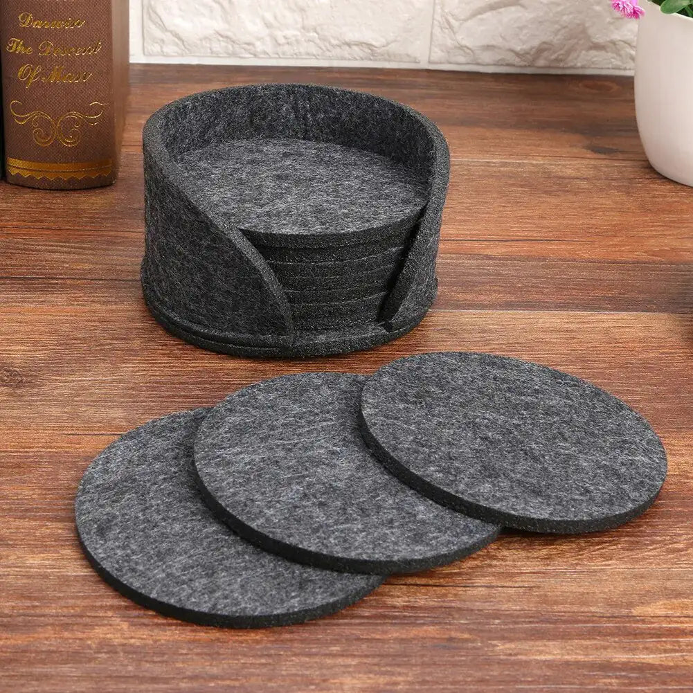 Round Felt Coasters