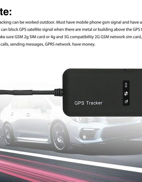 Load image into Gallery viewer, Real Time GPS Tracker Tracking Locator Device GPRS GSM Car/Motorcycle Anti Theft
