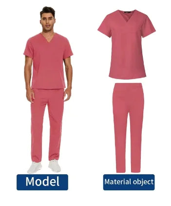 Load image into Gallery viewer, Men&#39;s V-Neck Medical Uniform
