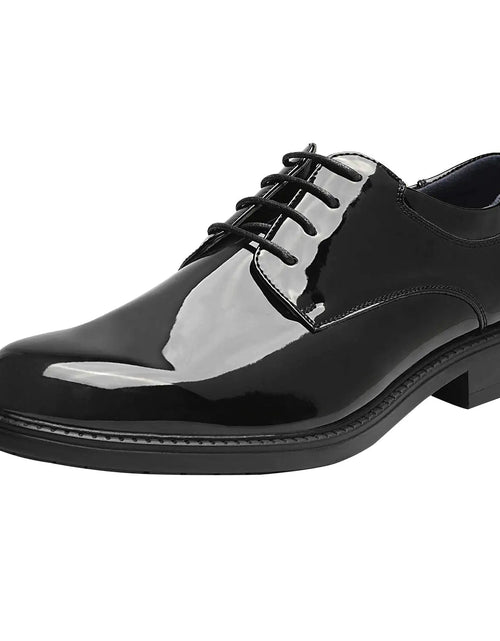 Load image into Gallery viewer, Bruno Marc Men&#39;s Dress Oxford Shoes Classic Lace Up Formal Shoes 8.5 Black Pat
