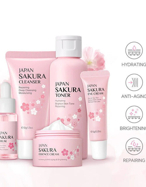 Load image into Gallery viewer, SAKURA Moisturizing Face Cream Skin Care Kit
