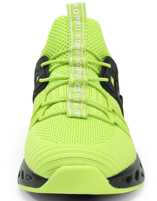 Load image into Gallery viewer, koppu Kids Shoes Running Shoes Girls Boys Primary School Students Sports Shoes Spring and Autumn Casual Shoes 11.5 Little Kid Fluorescent Green-4
