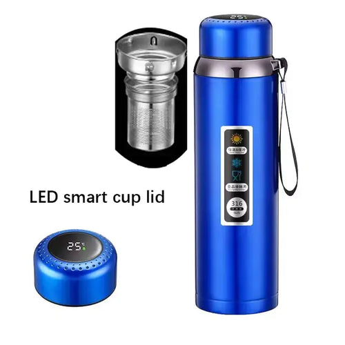 Load image into Gallery viewer, Smart Thermos with LED Display &amp; Tea Filter
