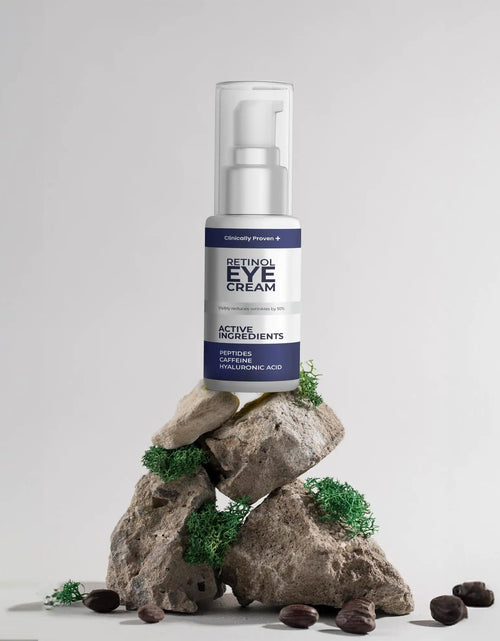 Load image into Gallery viewer, Retinol Eye Cream for Puffiness and Bags Under Eyes Hyaluronic Acid Peptide
