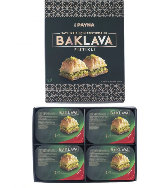 Load image into Gallery viewer, Payna Pistachio Baklava 4-pack box
