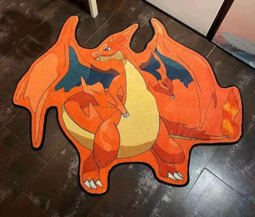 Load image into Gallery viewer, Anime-Inspired 3D Pokémon Character Rug – Perfect for Bedrooms and Lounges
