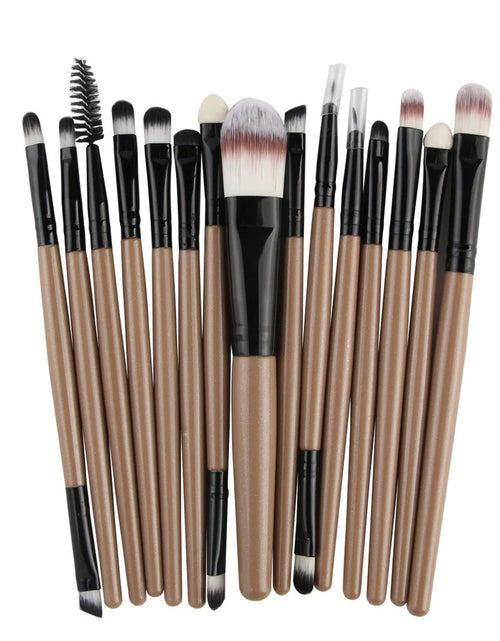 Load image into Gallery viewer, 15 Pieces Makeup Brush Set
