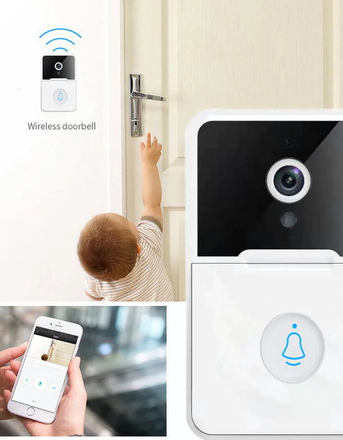 Load image into Gallery viewer, Wireless Security Smart WiFi Doorbell Intercom Video Camera Door Ring Bell Chime
