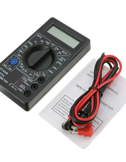 Load image into Gallery viewer, 7 Fn Digital Multimeter AC DC Voltage Volt 10 Amp Current Resistance Ohm Meter
