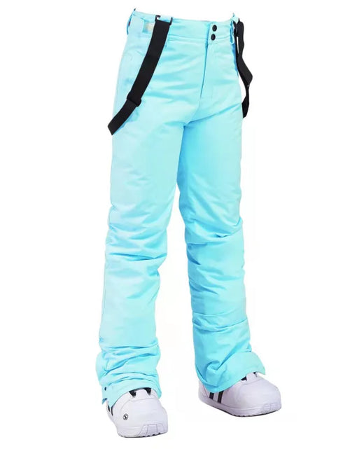 Load image into Gallery viewer, Windproof Waterproof Ski Pants with Detachable Elastic Waist
