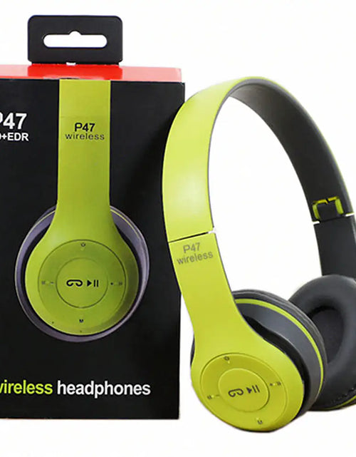 Load image into Gallery viewer, Wireless Bluetooth P47 Headphones
