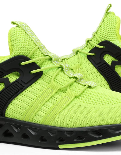 Load image into Gallery viewer, koppu Kids Shoes Running Shoes Girls Boys Primary School Students Sports Shoes Spring and Autumn Casual Shoes 11.5 Little Kid Fluorescent Green-4
