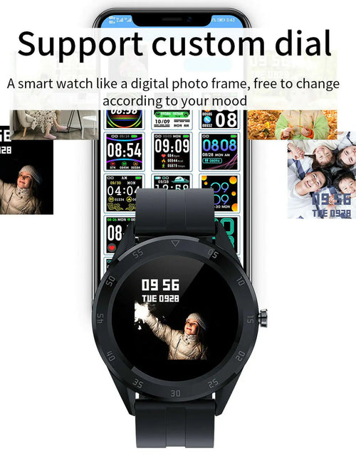 Load image into Gallery viewer, Waterproof Bluetooth Smart Watch Phone Mate Heart Rate Tracker For iOS Android
