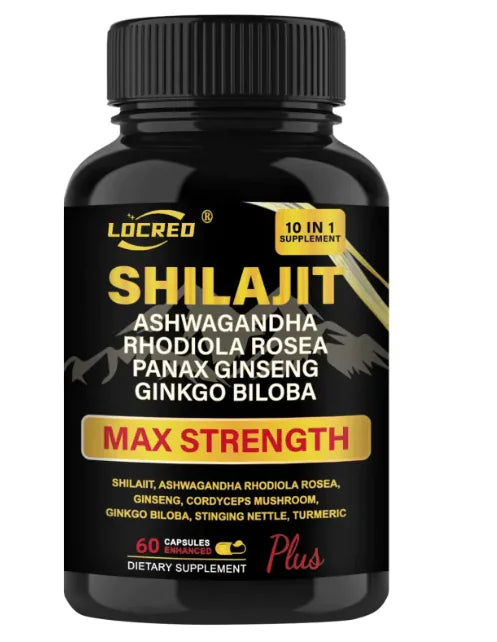 Shilajit Ashwagandha Extra Strength Capsules