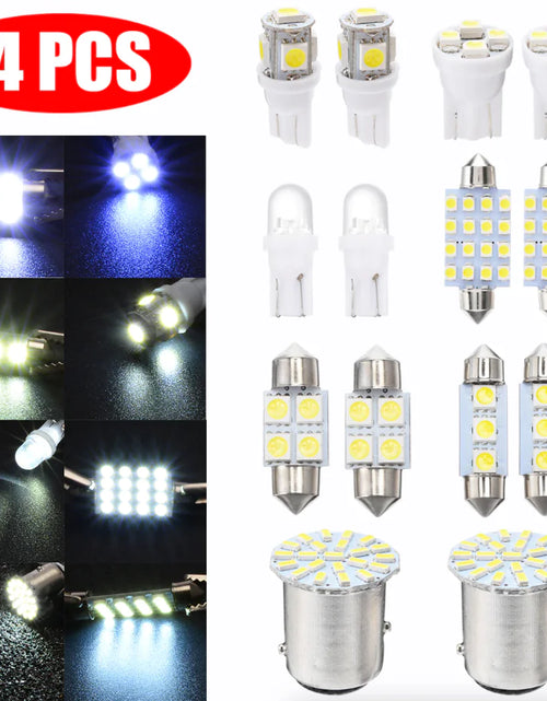 Load image into Gallery viewer, 14Pcs T10 36mm LED Interior Car Accessories Kit Map Dome License Plate Lights
