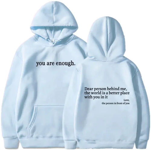 Load image into Gallery viewer, Women&#39;s Brushed Hoody Plain Letters
