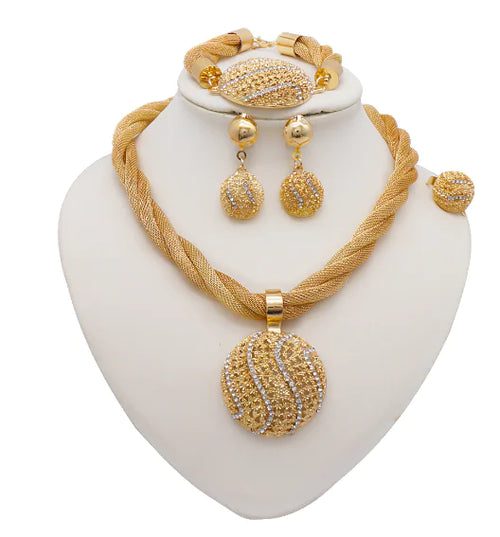 Load image into Gallery viewer, Dubai African Gold Jewelry
