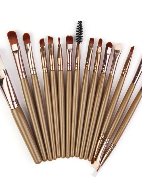 Load image into Gallery viewer, 15 Pieces Makeup Brush Set
